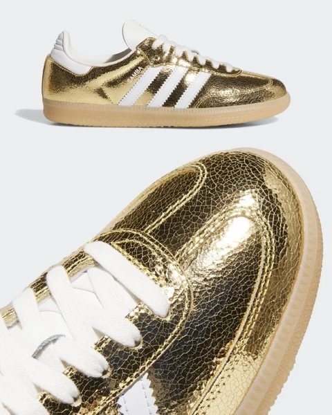 ADIDAS SAMBA OG GOLD METALLIC - Image 4