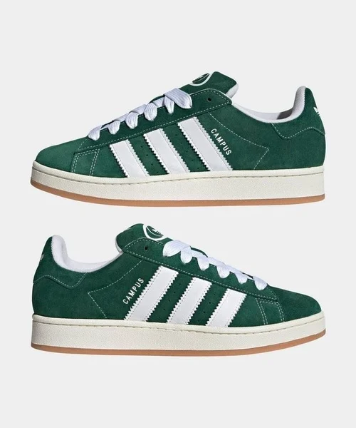 ADIDAS CAMPUS 00s DARK GREEN/CLOUD WHITE - Image 3