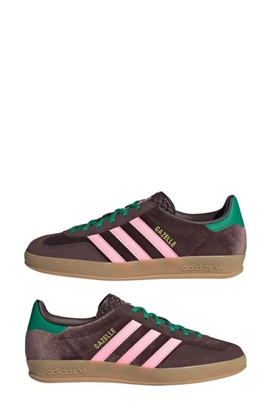 ADIDAS GAZELLE INDOOR VELVET BROWN - Image 3